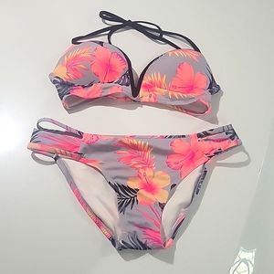 PINK by Victoria's Secret 2 - Piece Bikini Sz L Bottoms Sz M Top